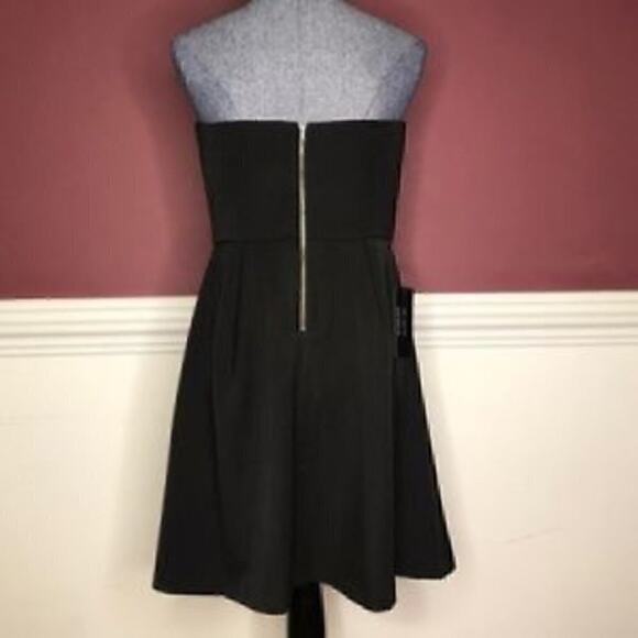 NWT The Limited black strapless dress size 8 - Picture 3 of 3